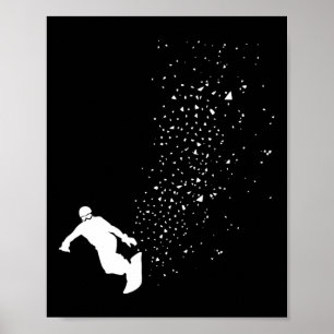 Affiche Snowboard - Snowboard hiver Snowboard Freestyle So