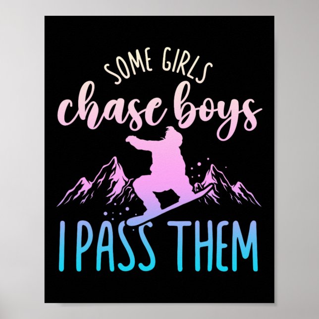 Affiche Snowboard Snowboard Quelques Filles Chase Boys I P (Devant)