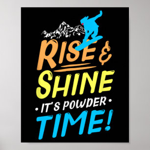 Affiche Snowboard Snowboard Snowboard Snowboardeur Gif
