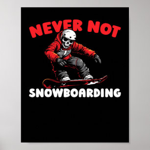 Affiche Snowboard - Sports d'hiver Snowboard