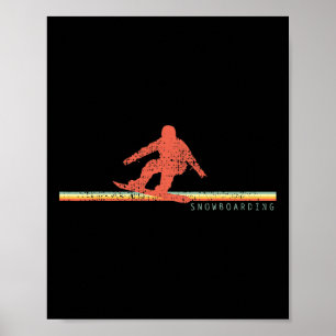 Affiche Snowboard vintage Snowboard Snowboard Snowboard