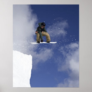 Affiche Snowboardeur 2