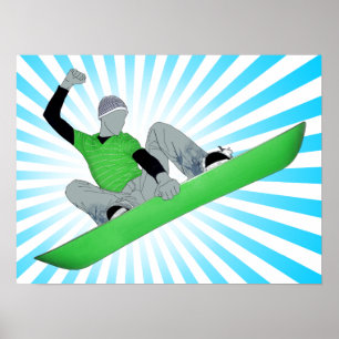 Affiche snowcore.