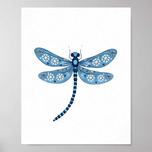 Affiche Snowflake Dragonfly Spirit (Devant)