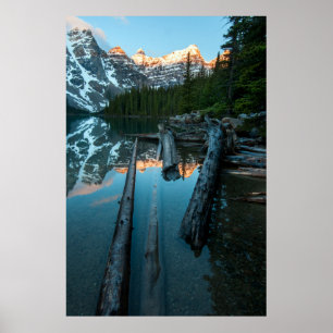 Affiche Snowing Mountain Big Snow Mountains Photographie