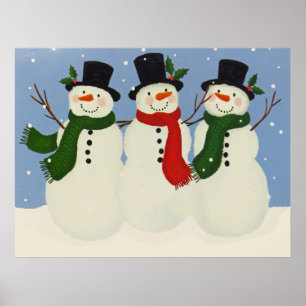 Affiche Snowman