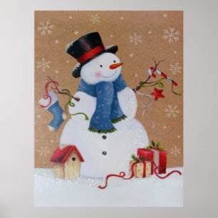 Affiche Snowman