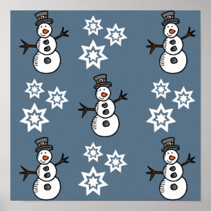 Affiche Snowman