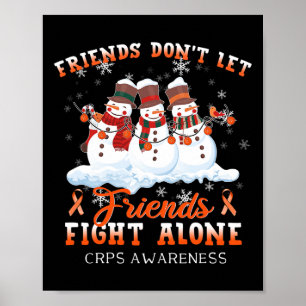 Affiche Snowman ne laissez pas les amis combattre seuls Cr