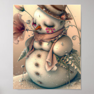 Affiche Snowman, Snowwoman,