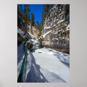 Affiche Snowy Johnston Creek (Alberta)