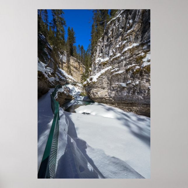 Affiche Snowy Johnston Creek (Alberta) (Devant)