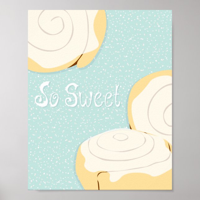 Affiche So Sweet Cinnamon Bun (Devant)