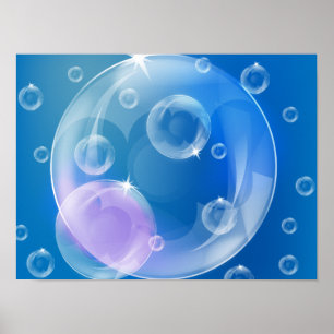 Affiche Soap bubbles