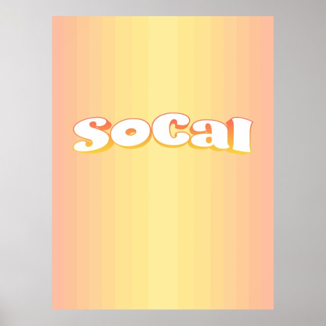 Affiche SoCal (Devant)