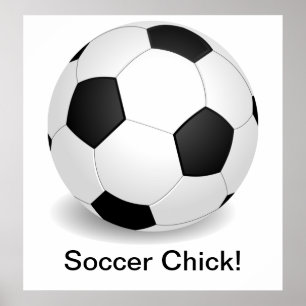 Affiche "Soccer Chick"