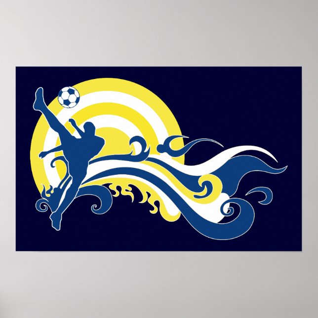 Affiche soccer d'été (Devant)