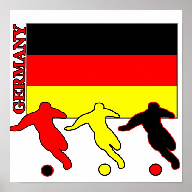 Affiche Soccer Germany (Devant)