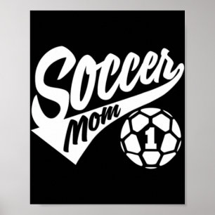Affiche Soccer Maman T Fier Soccer Maman I Love Soccer Tee