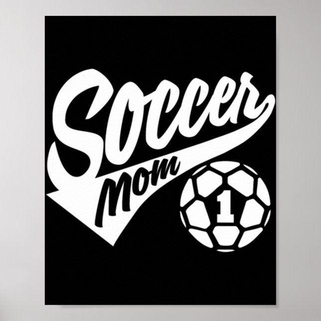 Affiche Soccer Maman T Fier Soccer Maman I Love Soccer Tee (Devant)
