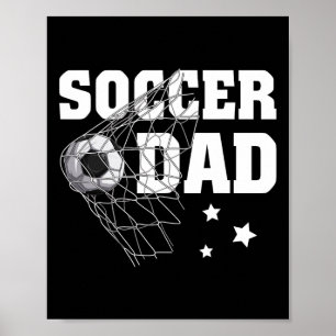 Affiche Soccer Papa Daddy Soccer Sport Amateurs De Sport A