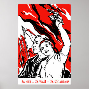 Affiche socialiste de 1935