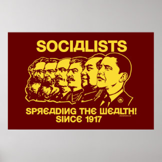 Affiche Socialistes : Diffuser l'affiche de richesse