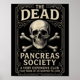 Affiche Société des ancêtres morts - Sensibilisation au di