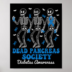 Affiche Société des ancêtres morts Sensibilisation au diab