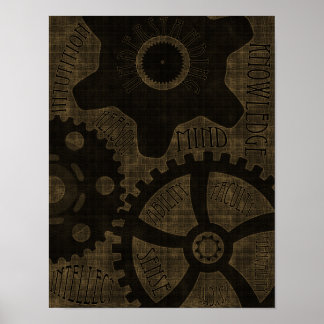 Affiche Société des intellectuels du Nouveau siècle III