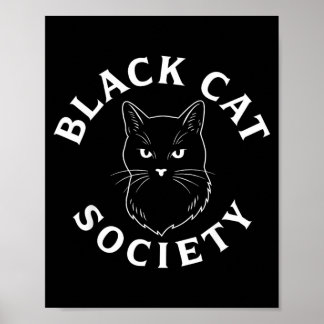 Affiche Société du Chat Noir Amateur de Chatons Mignons An