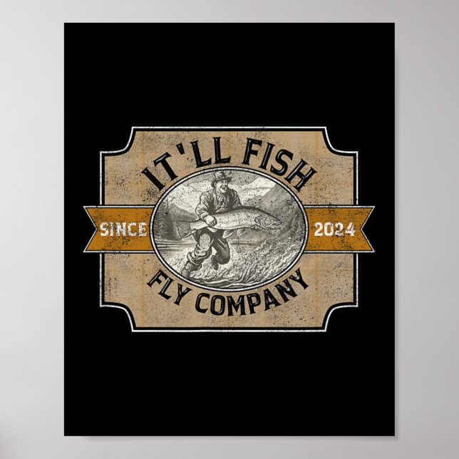 Affiche Société It'll Fish Fly  (Devant)