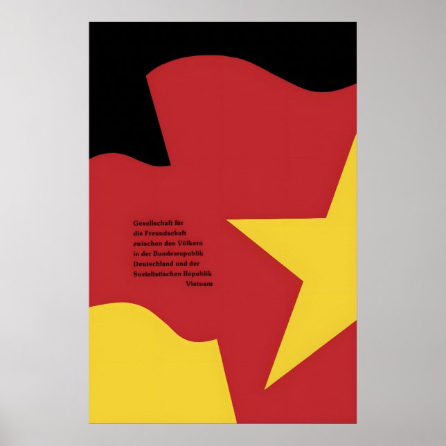 Affiche Société pour l'amitié entre les (Devant)