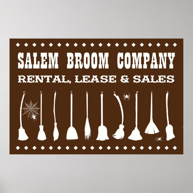 AFFICHE SOCIÉTÉ SALEM BROOM (Devant)