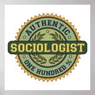 Affiche Sociologue authentique