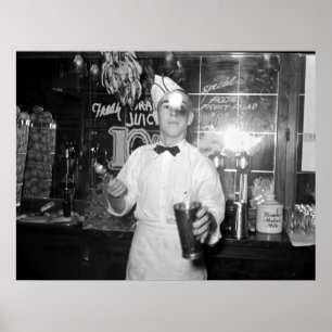 Affiche Soda Jerk : 1939