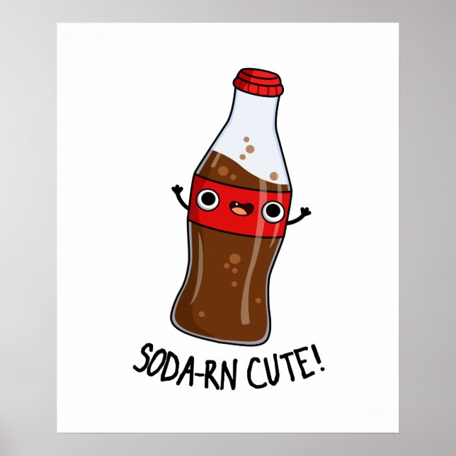 Affiche Soda-rn Funny Soda Pun (Devant)
