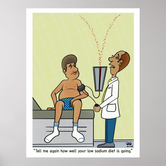 Affiche Sodium faible (Devant)