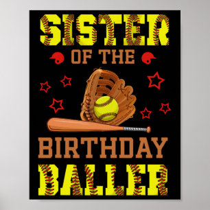 Affiche Sœur de la Ller d'anniversaire Softll Thème B-day