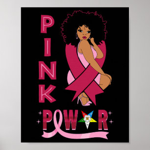 Affiche Soeur Pink Power Etoile Orientale Cancer du Sein C