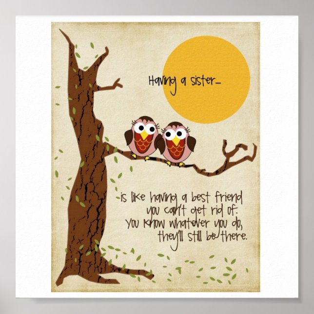 Affiche Soeurs (Devant)