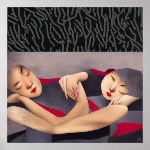 Affiche Soeurs - Art en toile Imprimer