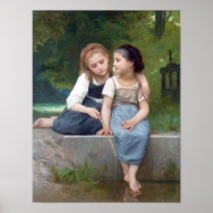 Affiche Soeurs, Bouguereau