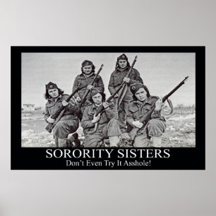 Affiche Soeurs de sororité