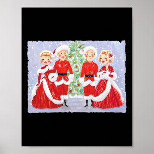 Affiche Sœurs Film Noël Blanc 1954 Fêtes Xmas Sn