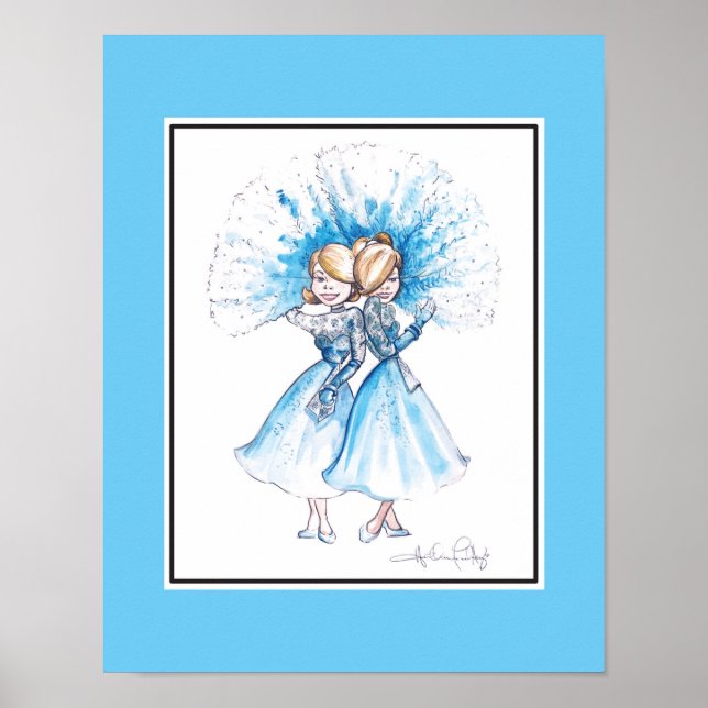 Affiche Soeurs, soeurs Imprimer par Heather French Henry (Devant)