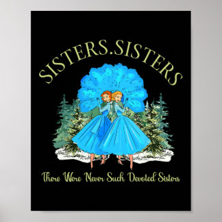Affiche Soeurs White Christmas Movie 1954 Snow Xmas Holid