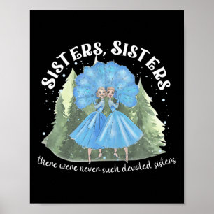 Affiche Soeurs White Christmas Movie 1954 Xmas Snow Holid