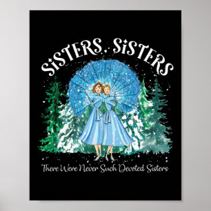 Affiche Soeurs White Christmas Movie 1954 Xmas Snow Holid