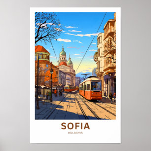 Affiche Sofia Bulgarie Imprimer